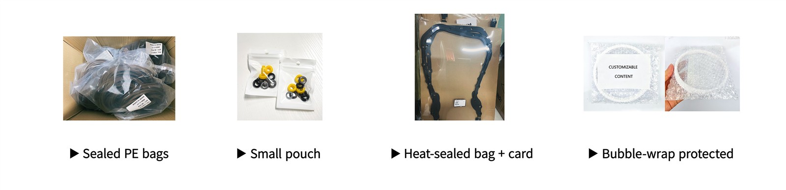 Packaging options Packaging options